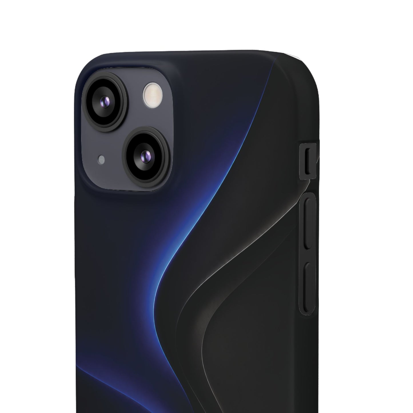 Phone Case — Nexora Blue Wave Matte Snap Case