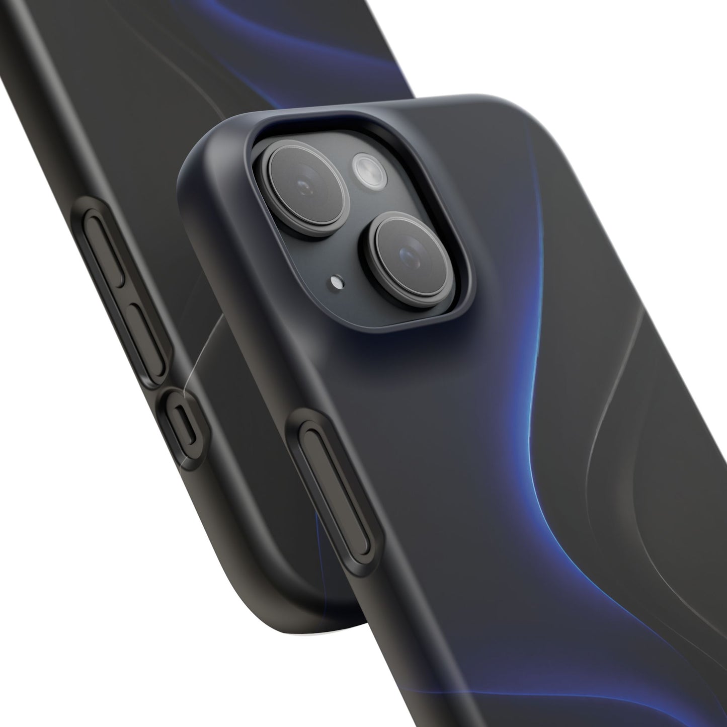 Phone Case — Nexora Blue Wave Matte Snap Case