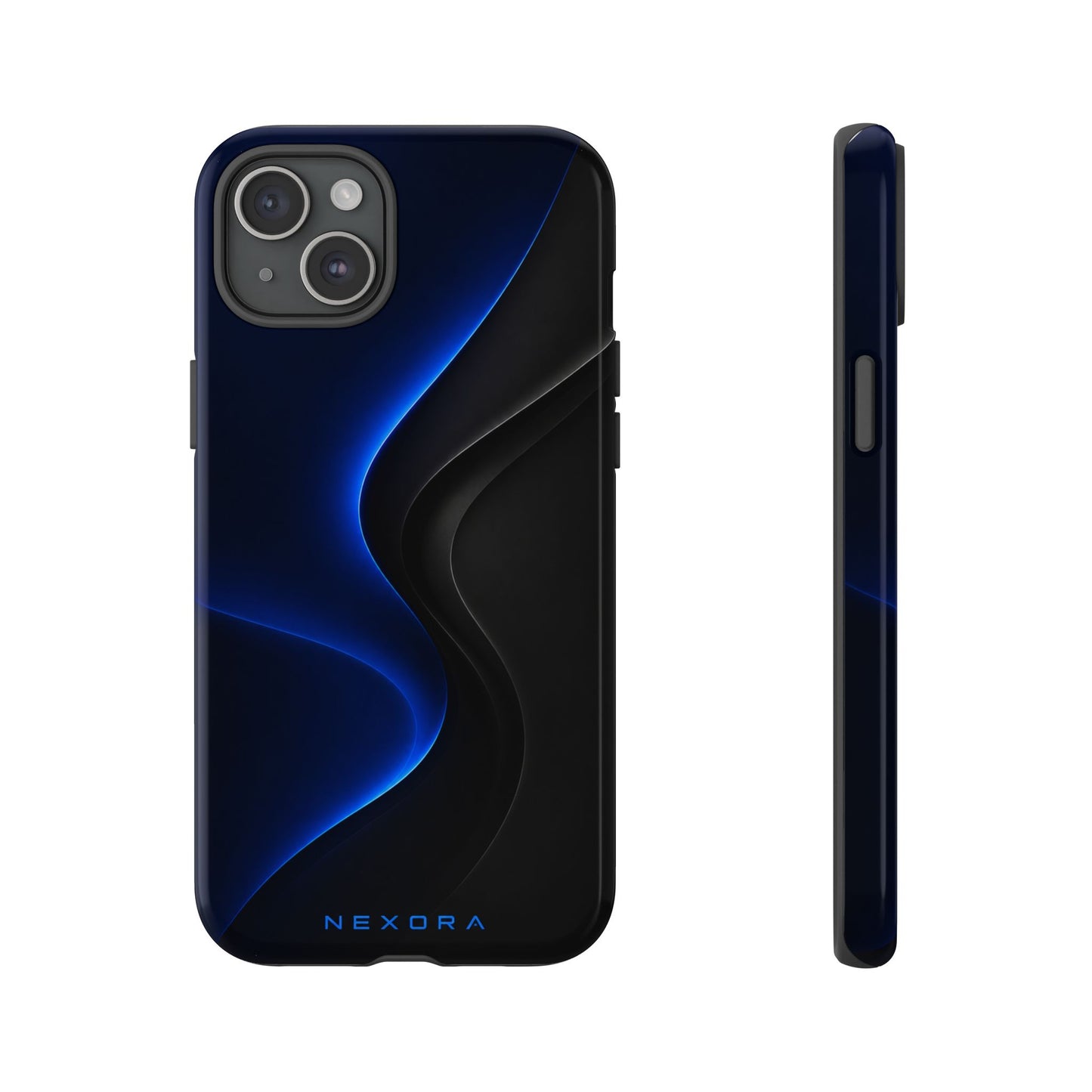 Phone Case — NEXORA Blue Wave Tough Protective Case