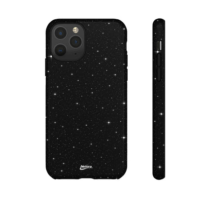 Nexora Galaxy Tough Phone Case — Black Stardust Protective Case