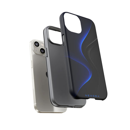 Phone Case — NEXORA Blue Wave Tough Protective Case
