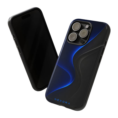 Phone Case — NEXORA Blue Wave Tough Protective Case