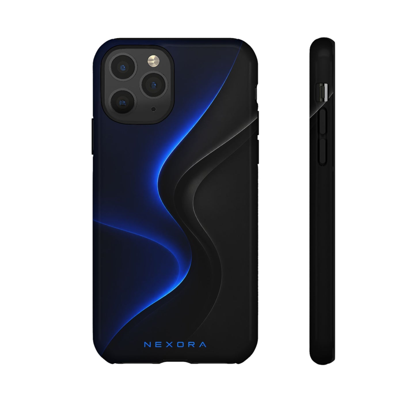 Phone Case — NEXORA Blue Wave Tough Protective Case