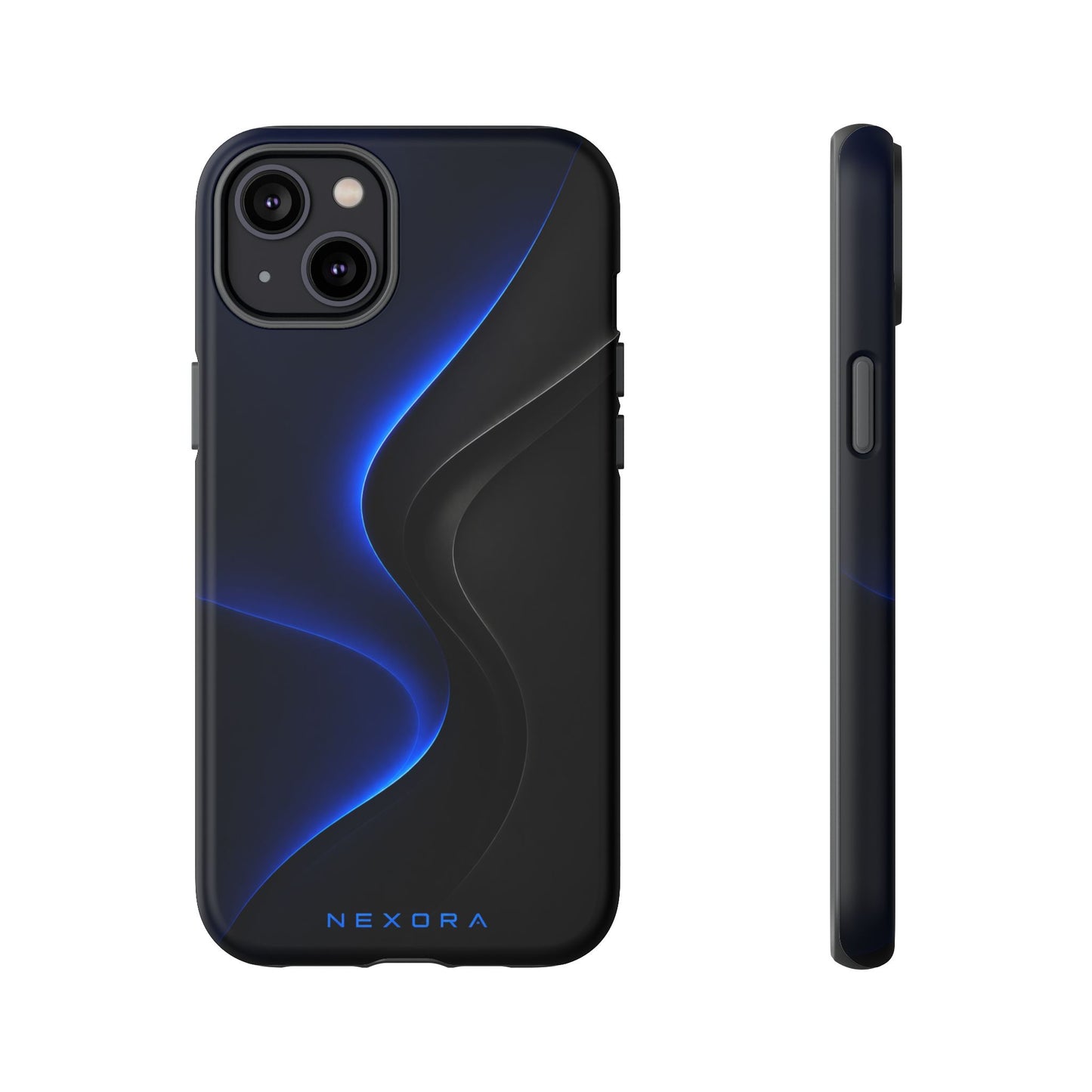 Phone Case — NEXORA Blue Wave Tough Protective Case