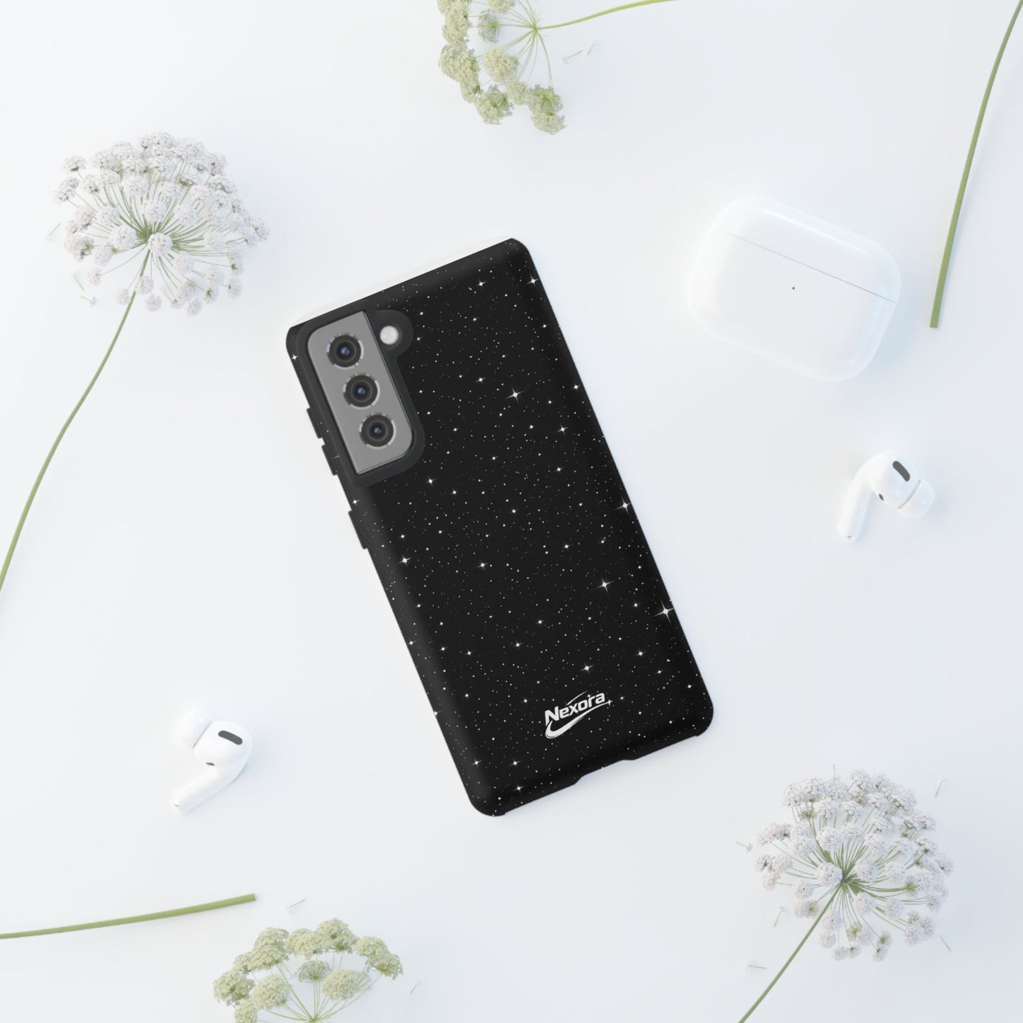 Nexora Galaxy Tough Case - Space Star Protective Phone Case