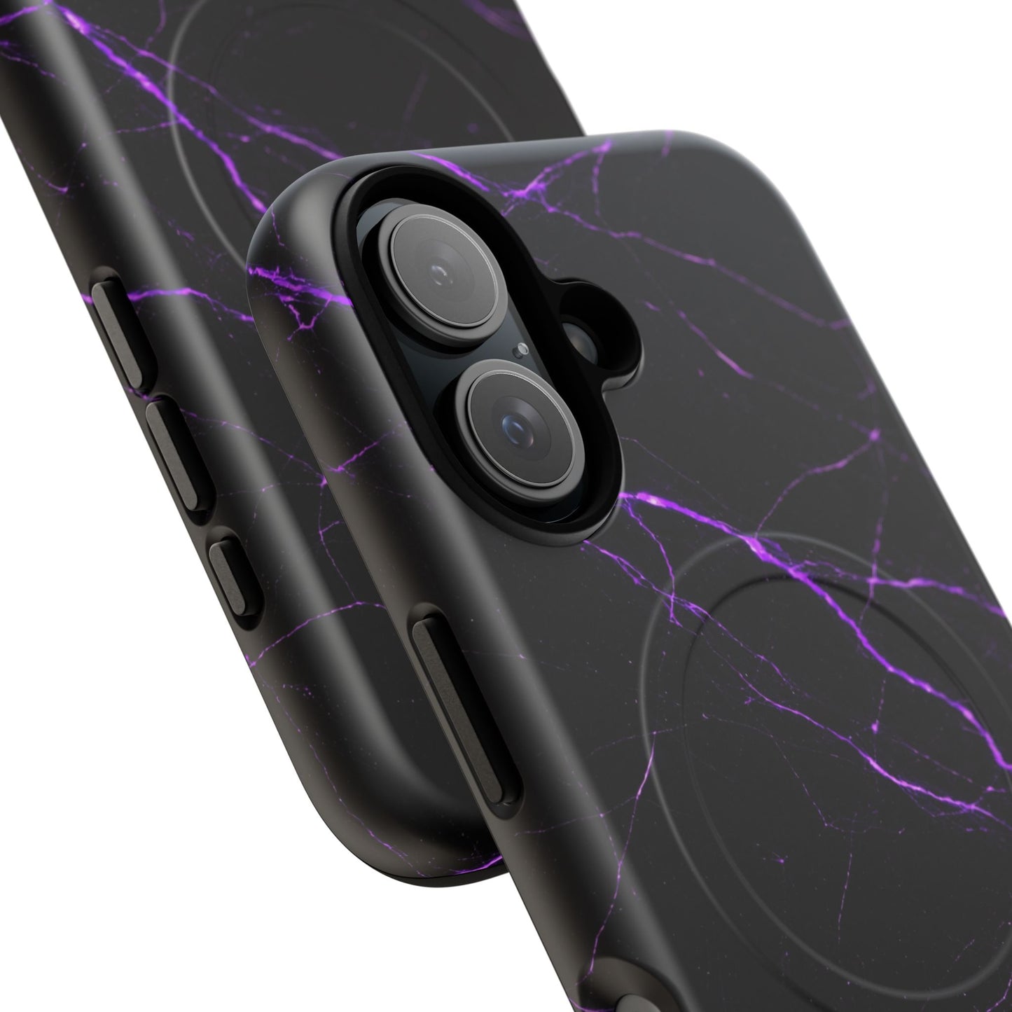Nexora Purple Marble Magnetic Phone Case