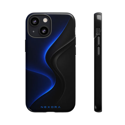 Phone Case — NEXORA Blue Wave Tough Protective Case
