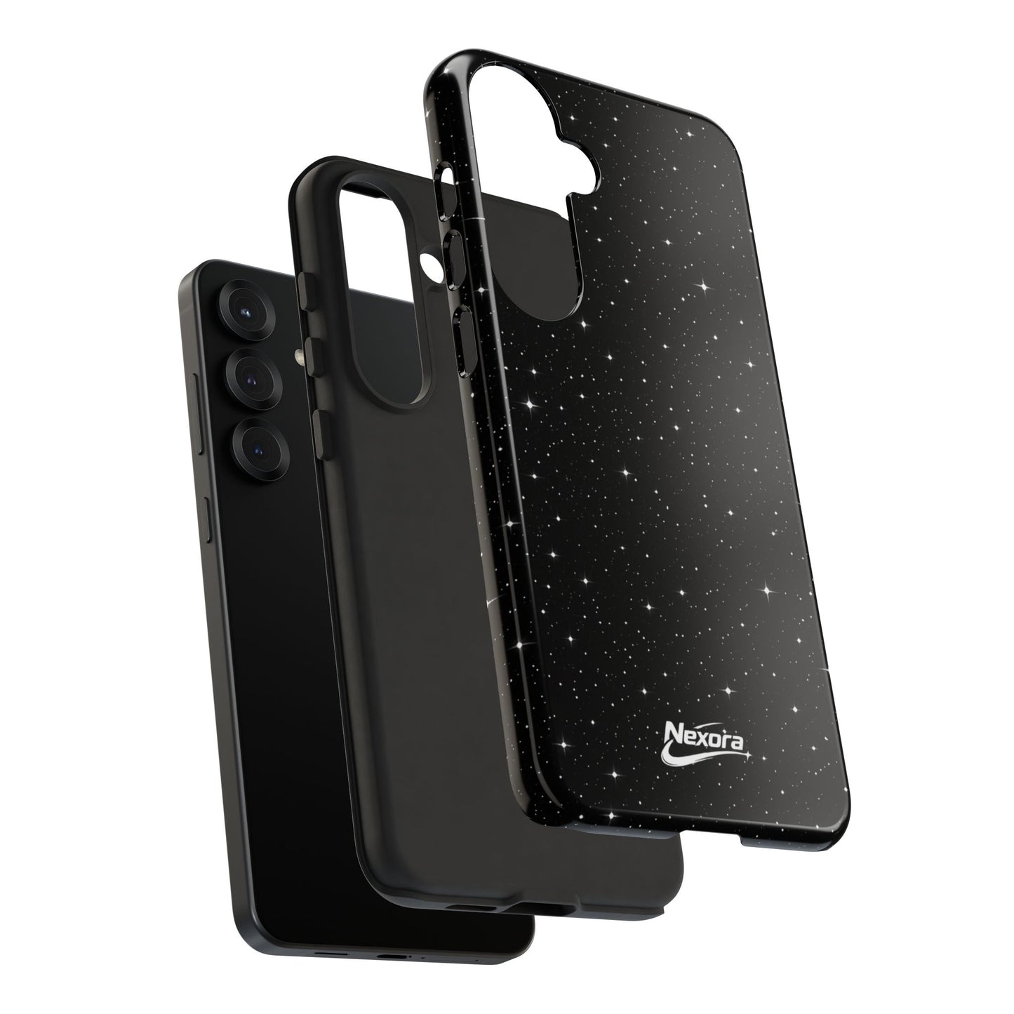 Nexora Galaxy Tough Case - Space Star Protective Phone Case