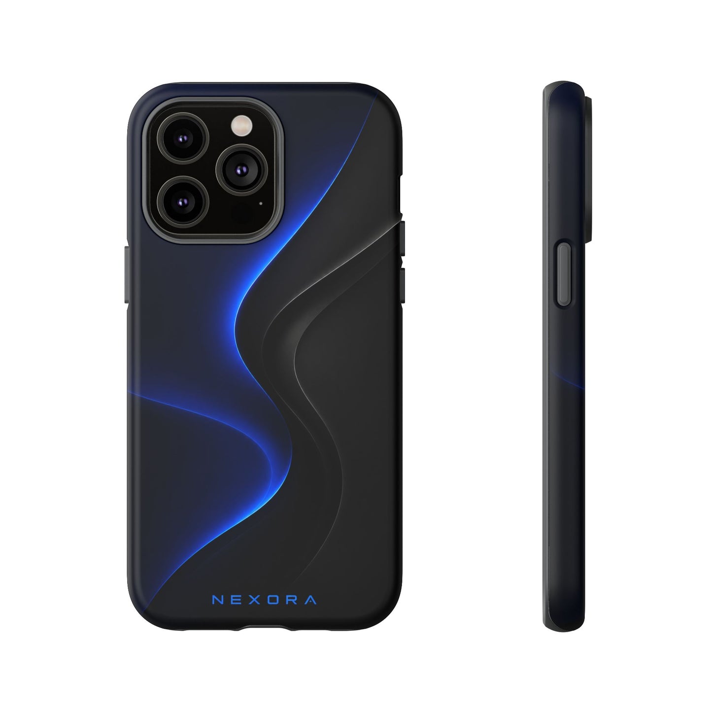 Phone Case — NEXORA Blue Wave Tough Protective Case
