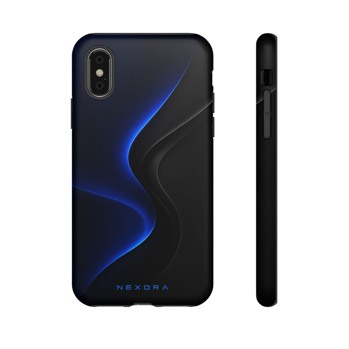 Phone Case — NEXORA Blue Wave Tough Protective Case