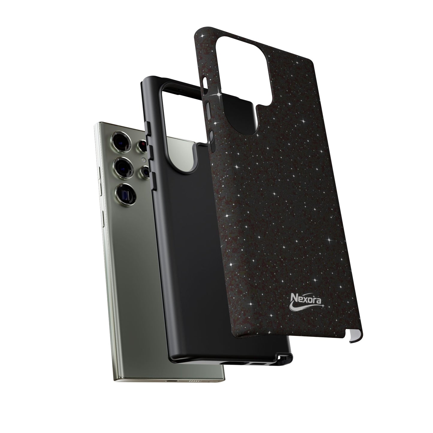 Nexora Galaxy Tough Case - Space Star Protective Phone Case
