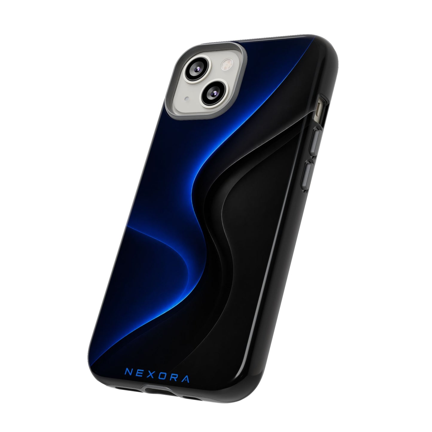 Phone Case — NEXORA Blue Wave Tough Protective Case