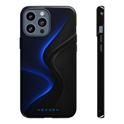 Phone Case — NEXORA Blue Wave Tough Protective Case