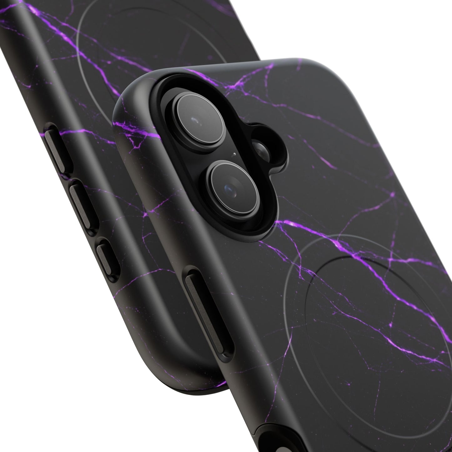 Nexora Purple Marble Magnetic Phone Case