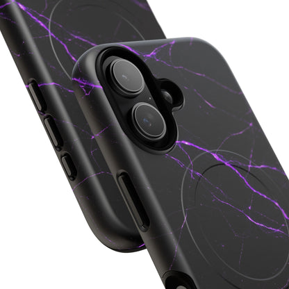 Nexora Purple Marble Magnetic Phone Case