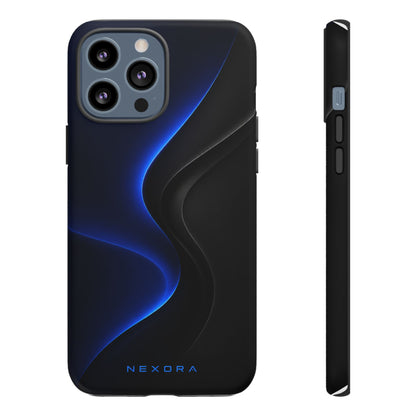 Phone Case — NEXORA Blue Wave Tough Protective Case