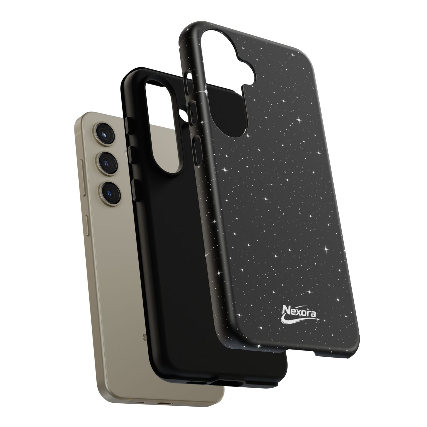 Nexora Galaxy Tough Case - Space Star Protective Phone Case