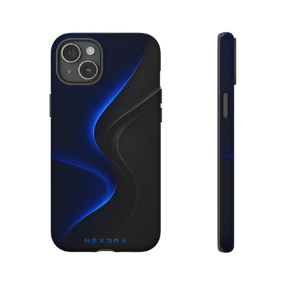 Phone Case — NEXORA Blue Wave Tough Protective Case