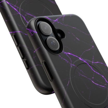 Nexora Purple Marble Magnetic Phone Case