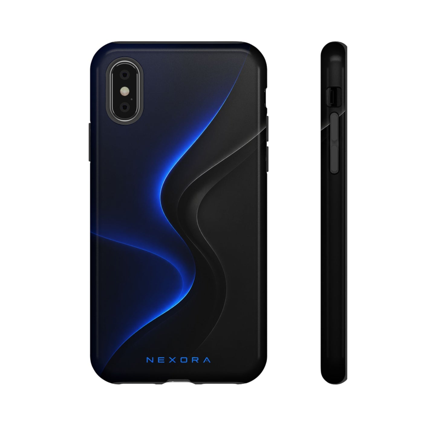 Phone Case — NEXORA Blue Wave Tough Protective Case