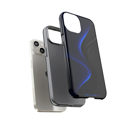 Phone Case — NEXORA Blue Wave Tough Protective Case