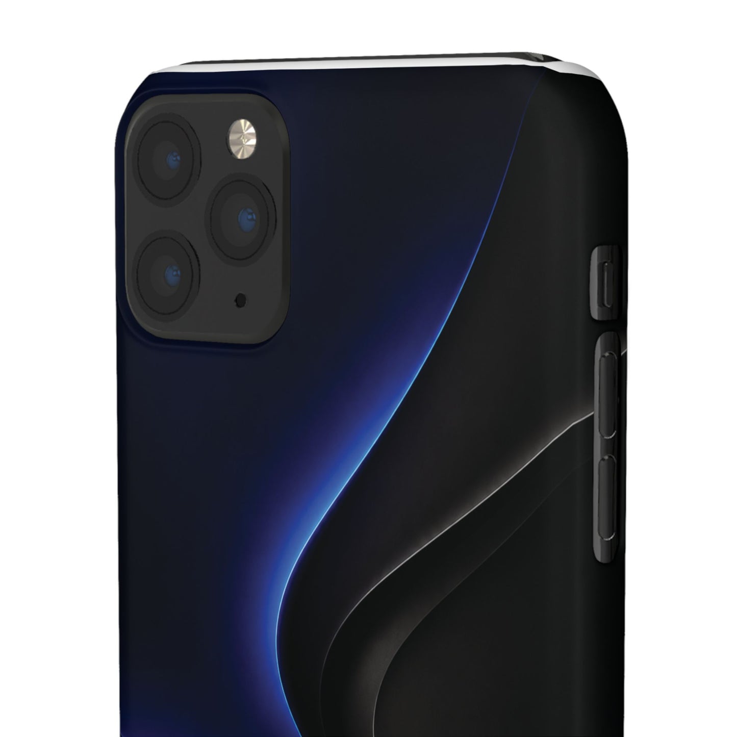 Phone Case — Nexora Blue Wave Matte Snap Case