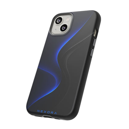 Phone Case — NEXORA Blue Wave Tough Protective Case