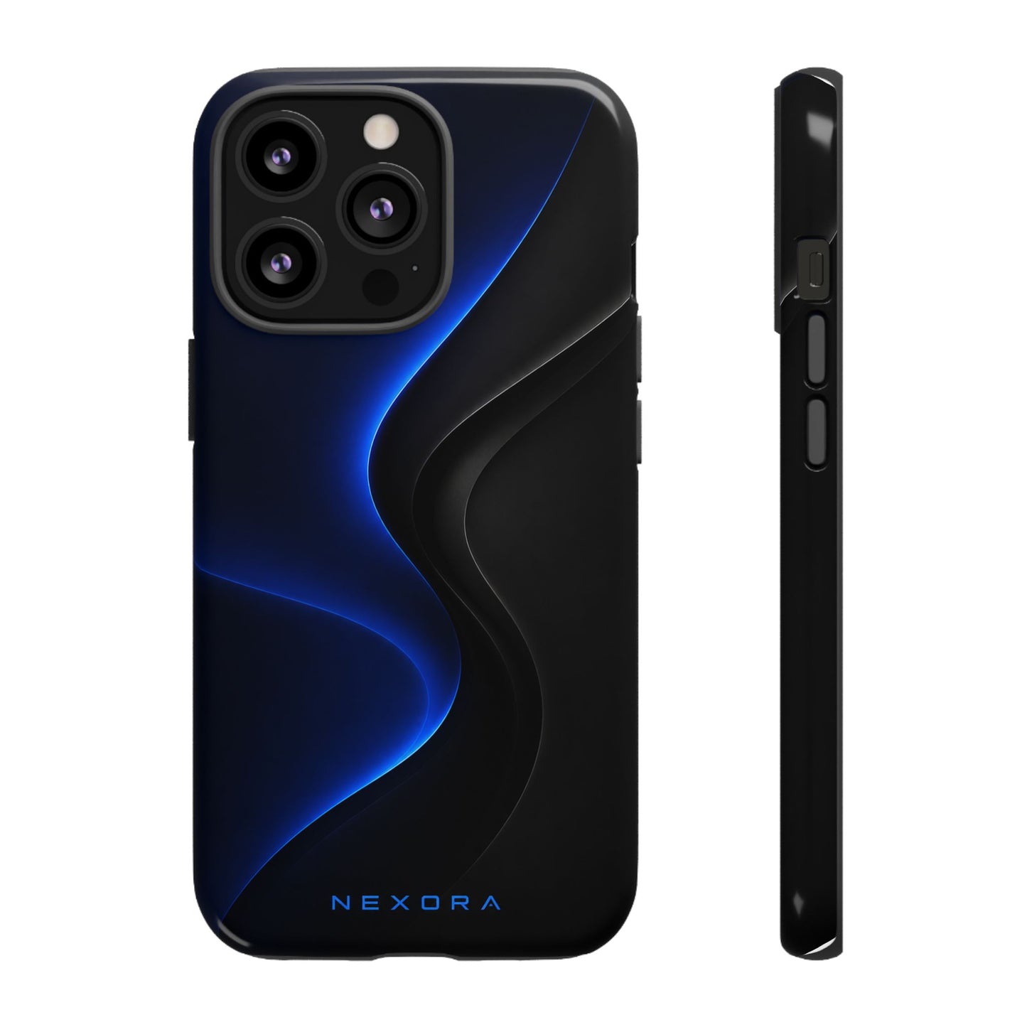Phone Case — NEXORA Blue Wave Tough Protective Case