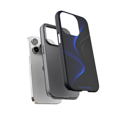 Phone Case — NEXORA Blue Wave Tough Protective Case