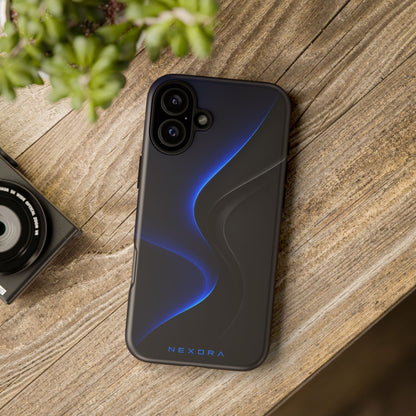 Phone Case — NEXORA Blue Wave Tough Protective Case