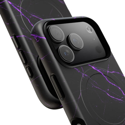 Nexora Purple Marble Magnetic Phone Case