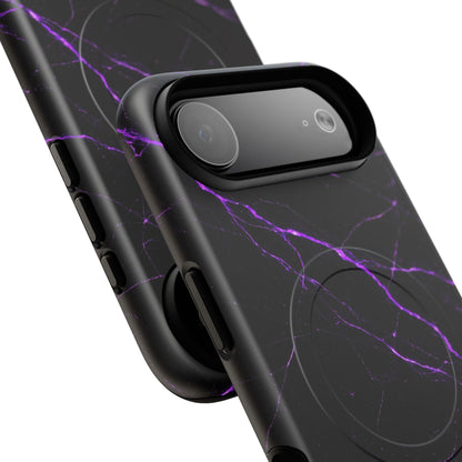 Nexora Purple Marble Magnetic Phone Case