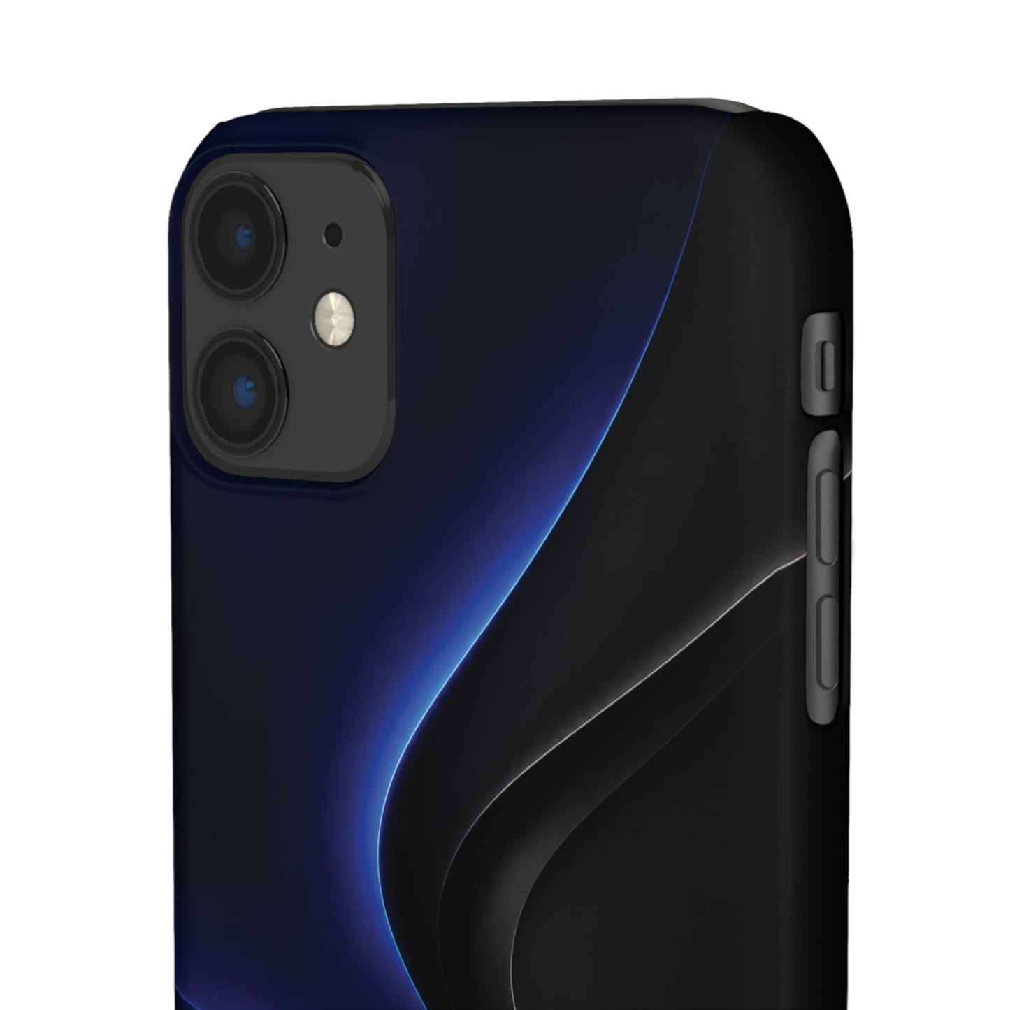 Phone Case — Nexora Blue Wave Matte Snap Case