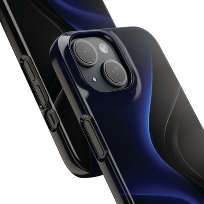 Phone Case — Nexora Blue Wave Matte Snap Case