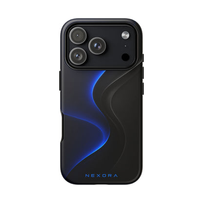 Phone Case — NEXORA Blue Wave Tough Protective Case