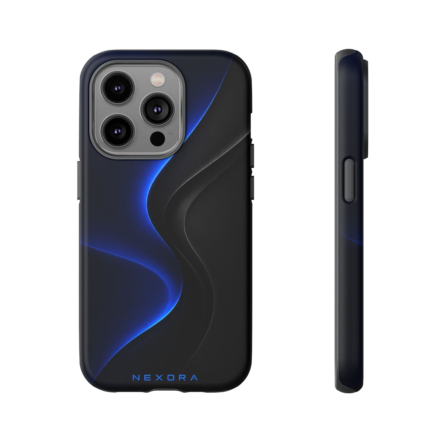 Phone Case — NEXORA Blue Wave Tough Protective Case