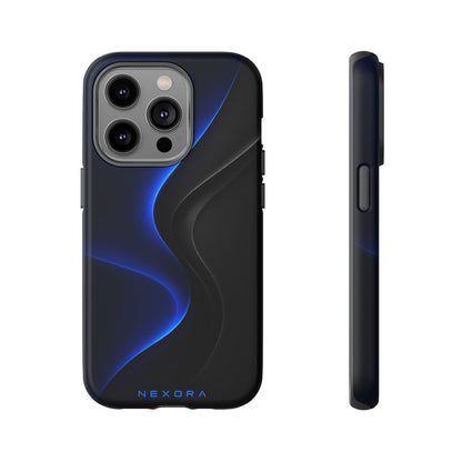 Phone Case — NEXORA Blue Wave Tough Protective Case