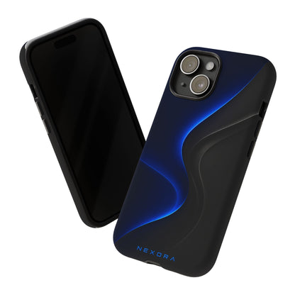 Phone Case — NEXORA Blue Wave Tough Protective Case