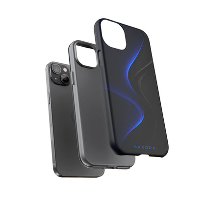 Phone Case — NEXORA Blue Wave Tough Protective Case