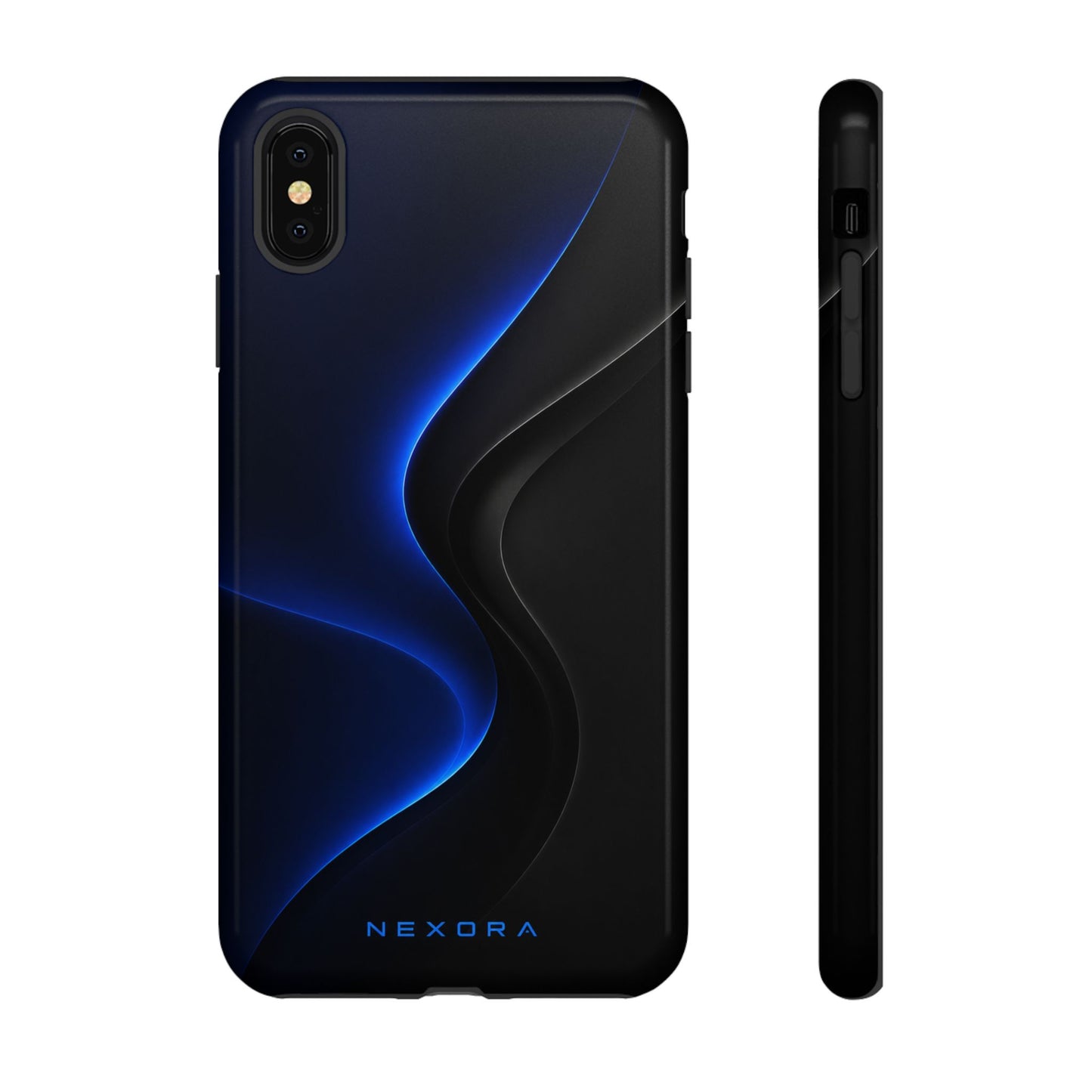Phone Case — NEXORA Blue Wave Tough Protective Case