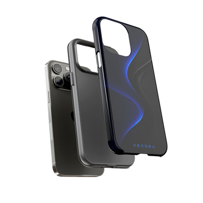 Phone Case — NEXORA Blue Wave Tough Protective Case