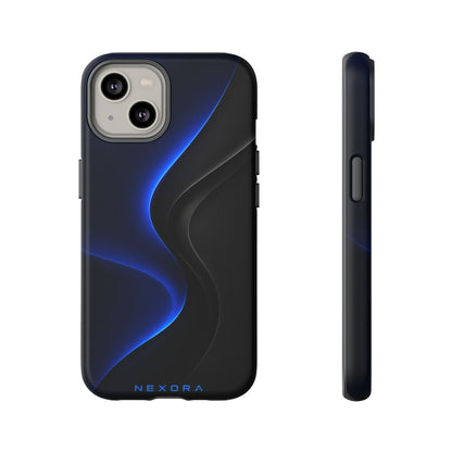 Phone Case — NEXORA Blue Wave Tough Protective Case