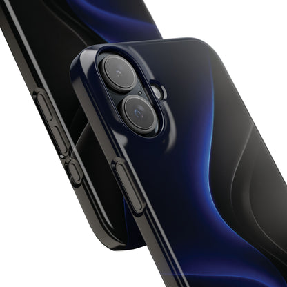 Phone Case — Nexora Blue Wave Matte Snap Case
