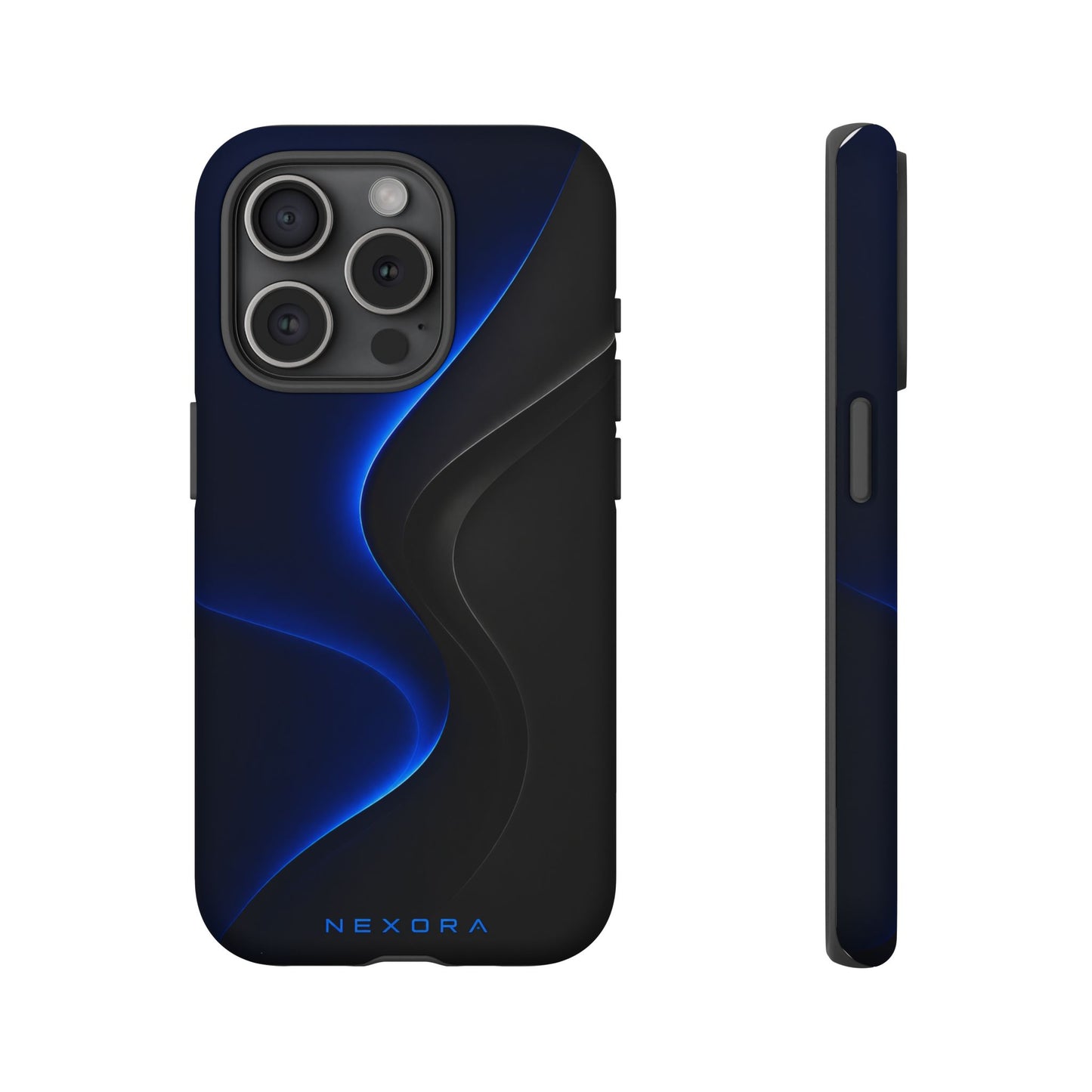 Phone Case — NEXORA Blue Wave Tough Protective Case