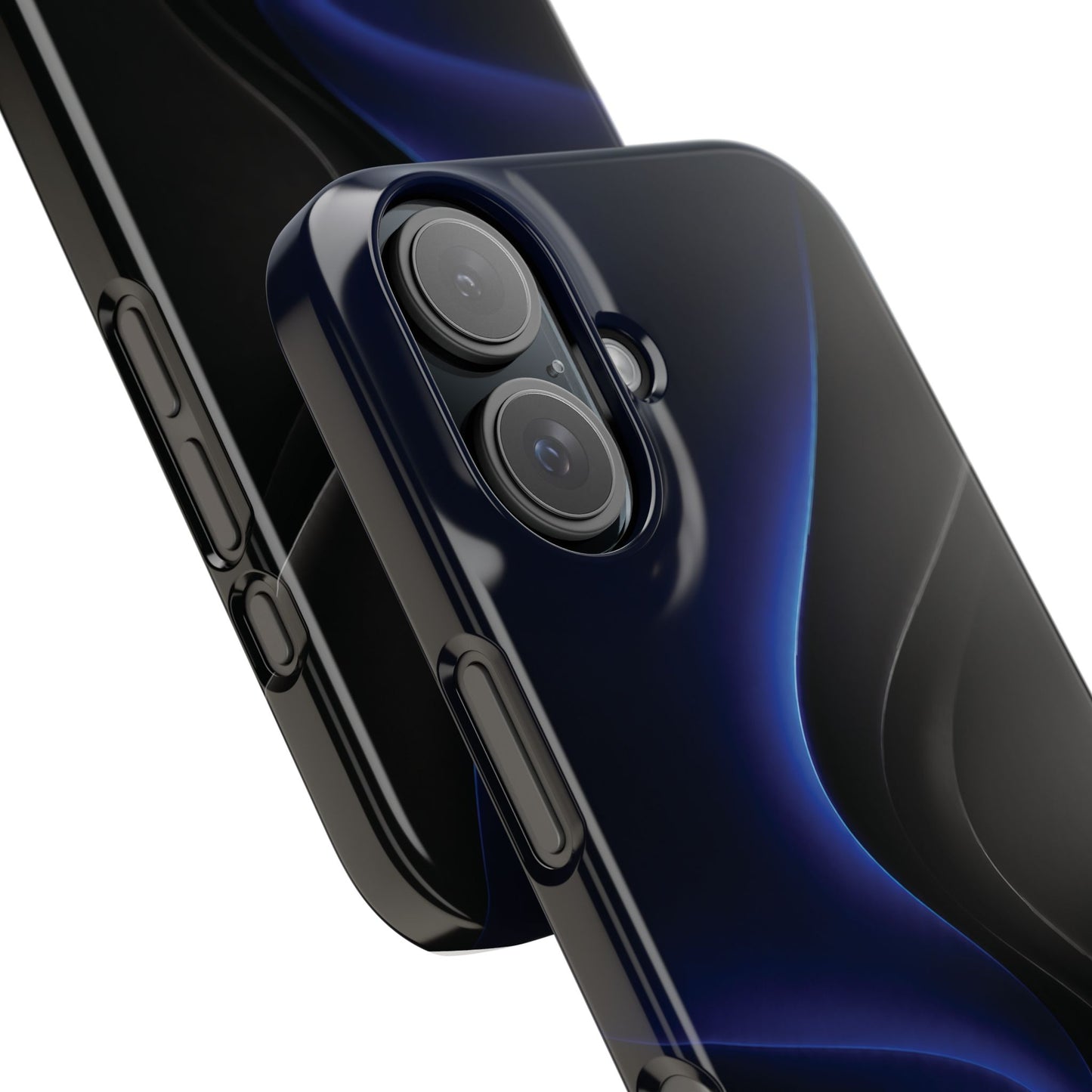 Phone Case — Nexora Blue Wave Matte Snap Case