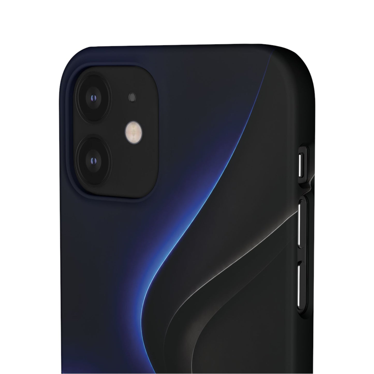 Phone Case — Nexora Blue Wave Matte Snap Case