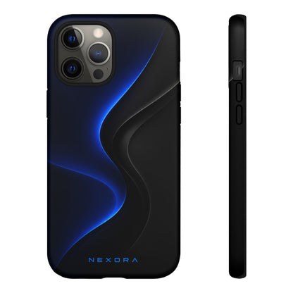 Phone Case — NEXORA Blue Wave Tough Protective Case