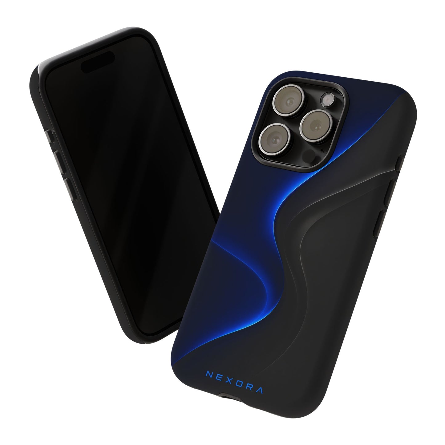 Phone Case — NEXORA Blue Wave Tough Protective Case
