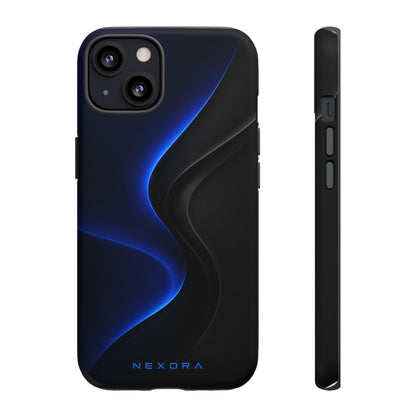 Phone Case — NEXORA Blue Wave Tough Protective Case