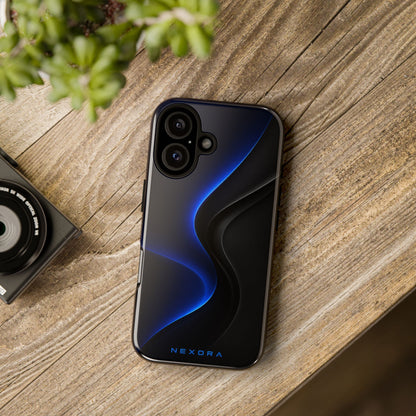 Phone Case — NEXORA Blue Wave Tough Protective Case